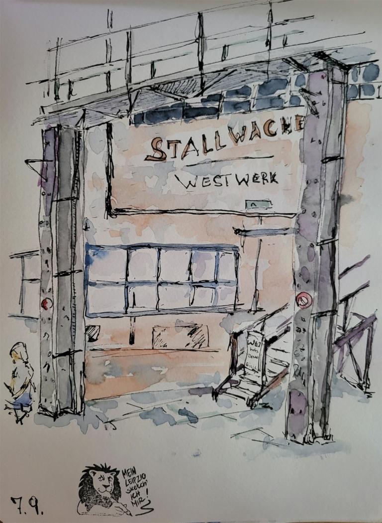 Dr. Stefan Rieß Leipzig Stallwache im Westwerk