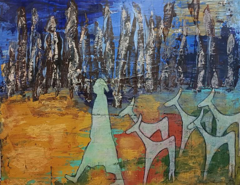 Ursula Kretzschmar Waldspaziergang